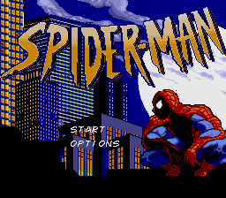 Spider-Man (USA) (Beta) Title Screen